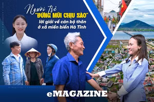 Người trẻ "đứng mũi chịu sào" - lời giải về cán bộ thôn ở xã miền biển Hà Tĩnh