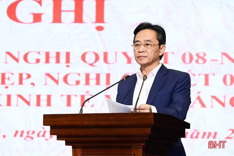 Phó Bí thư Thường trực Tỉnh ủy Trần Thế Dũng kết luận hội nghị. bqbht_br_z6079888658135-fa920ebf5dd52d29c333cab3583929cb.jpg