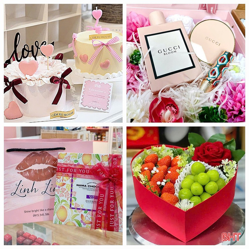 Các sản phẩm quà tặng ngày lễ Valentine được thiết kế, trang trí đẹp mắt. bqbht_br_z6312285886493-1142496f90082004af348ba369542038.jpg