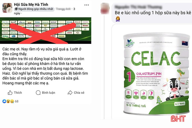 Nhiều người bày tỏ lo lắng vì từng vô tình cho con uống loại sữa do các công ty sản xuất sữa giả. bqbht_br_z6517097982804-5cbc631076d2eeb06625806352a08512.jpg
