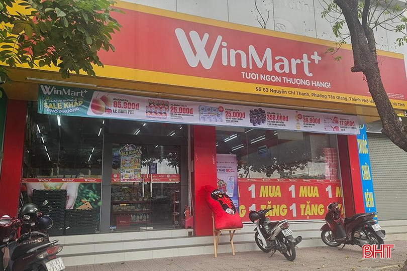 Chuỗi cửa hàng bán lẻ Winmart+ hiện có 52 cửa hàng tại Hà Tĩnh. 1.jpg