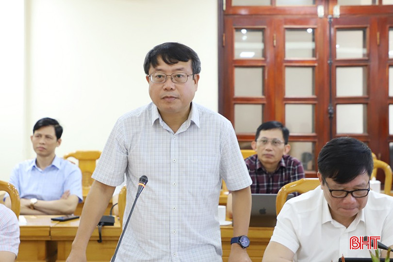 Phó Chủ tịch UBND tỉnh Dương Tất Thắng phát biểu tại buổi làm việc. bqbht_br_1-8724.jpg