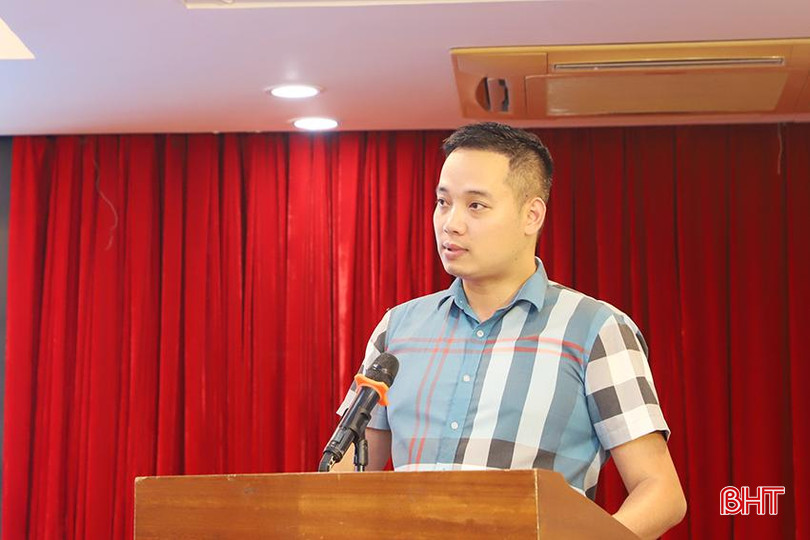 Ông Nguyễn Bá Hoàng Anh - đại diện Trung tâm Xúc tiến đầu tư phát triển Công thương, Cục Xúc tiến thương mại (Bộ Công thương) giới thiệu về các hoạt động xúc tiến đầu tư với Hàn Quốc. 22.jpg