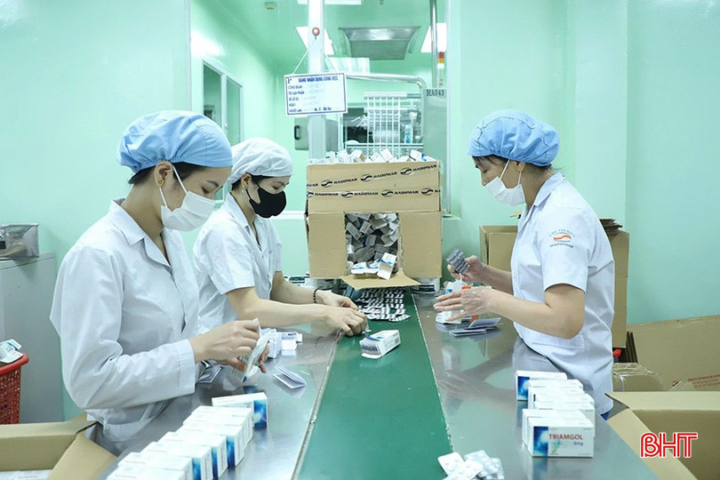 7 tháng đầu năm, doanh thu Công ty CP Dược Hà Tĩnh đạt hơn 300 tỷ đồng. bqbht_br_1.jpg