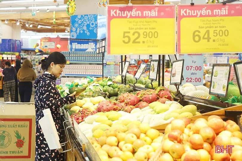 Người tiêu dùng mua sắm tại siêu thị Co.opmart Hà Tĩnh. 5.jpg