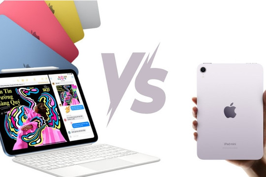 iPad A16 vs iPad mini 7, nên mua loại nào?