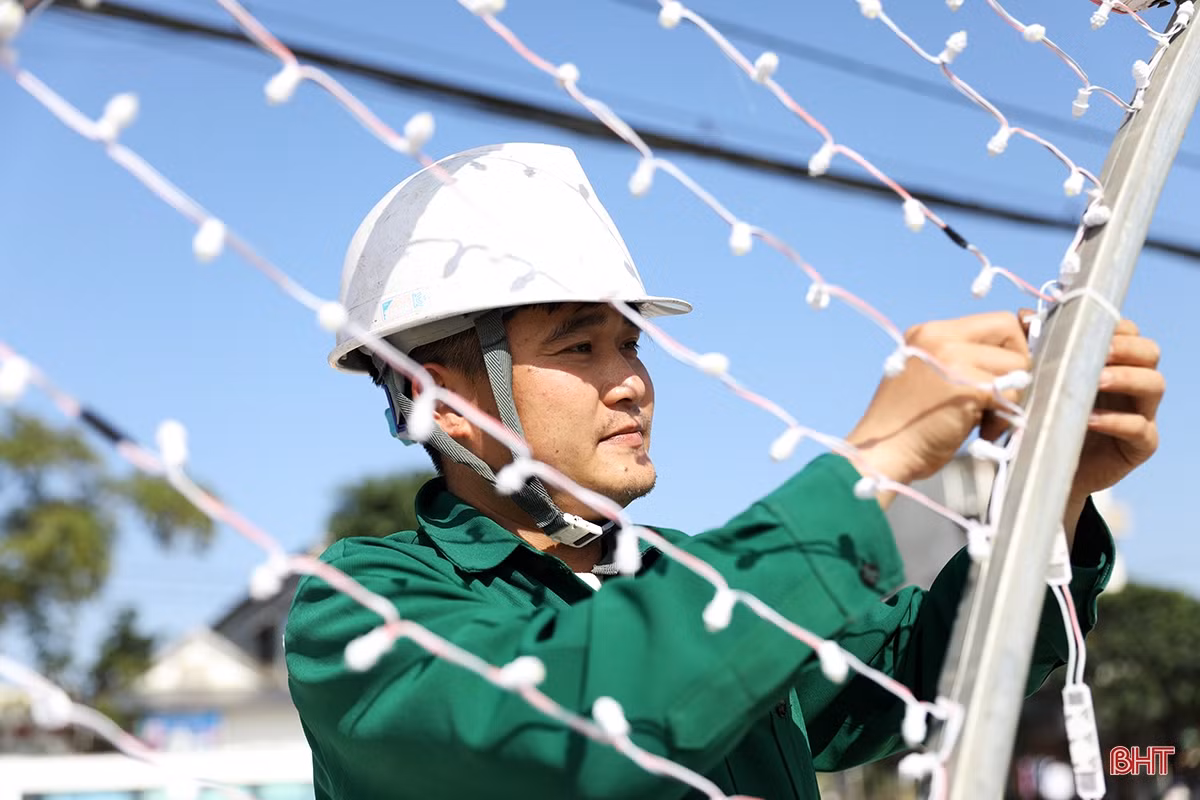 Xuân về rực rỡ trên đô thị trẻ phía Nam Hà Tĩnh