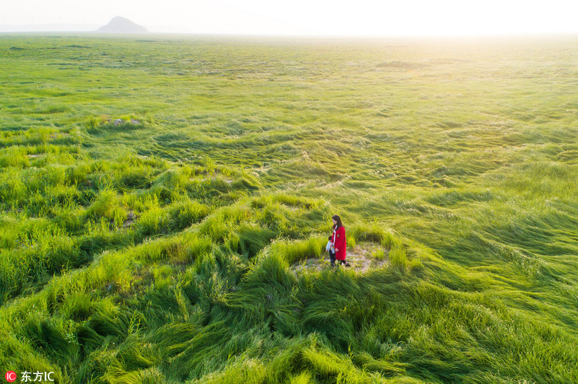 han han bien ho nuoc ngot lon nhat trung quoc thanh dong co