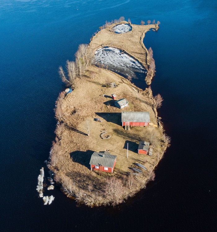 dao mua phan lan dep me hon nhin tu tren cao