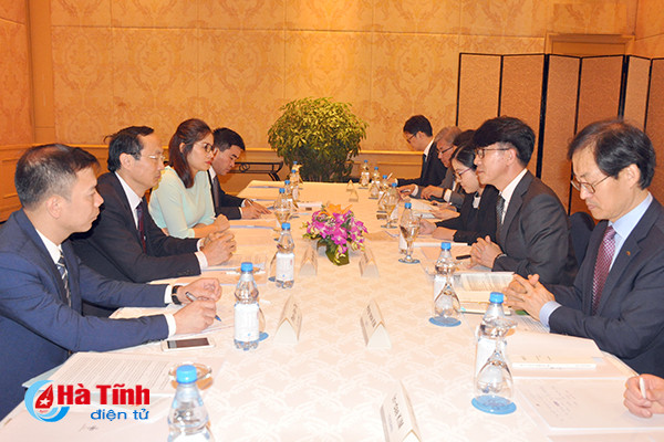 Hàn Quốc sẽ chuyển giao công nghệ xử lý nước thải cho Hà Tĩnh ảnh 1 han quoc se chuyen giao cong nghe xu ly nuoc thai cho ha tinh