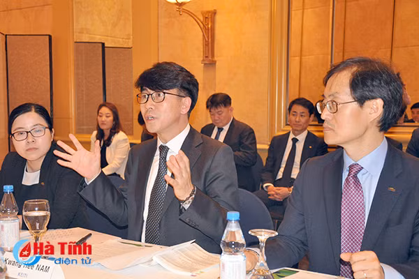 han quoc se chuyen giao cong nghe xu ly nuoc thai cho ha tinh