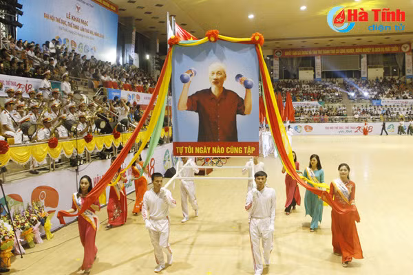 ha tinh khai mac trong the dai hoi tdtt lan thu viii