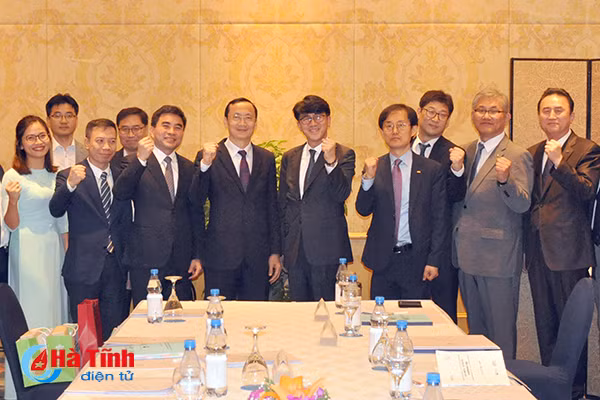 han quoc se chuyen giao cong nghe xu ly nuoc thai cho ha tinh