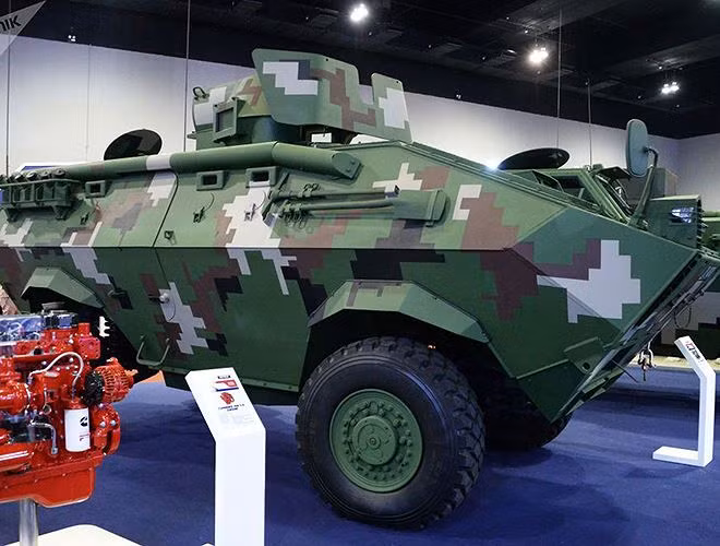 can canh dan vu khi tien tien tai trien lam quoc phong o malaysia