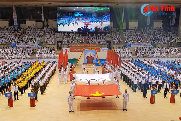 ha tinh khai mac trong the dai hoi tdtt lan thu viii