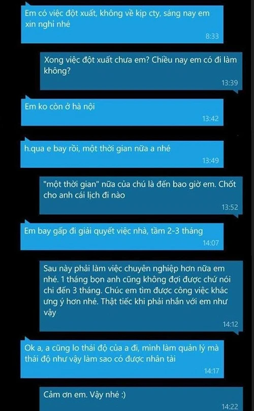 nhung la don xin nghi viec chat nhat viet nam