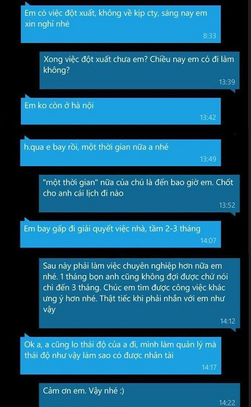 nhung la don xin nghi viec chat nhat viet nam