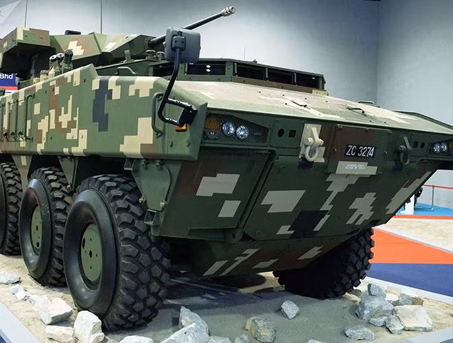 can canh dan vu khi tien tien tai trien lam quoc phong o malaysia