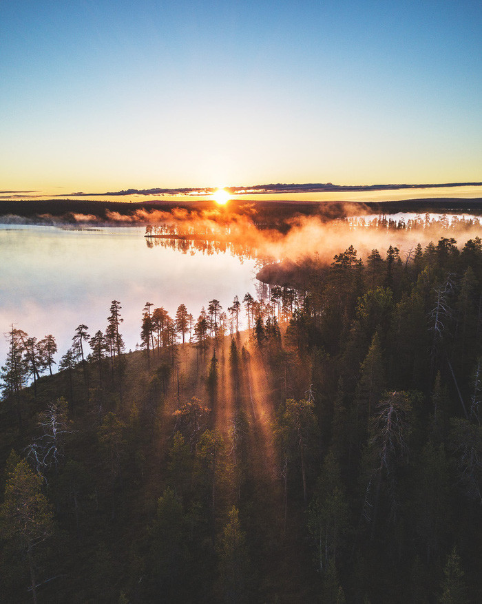 dao mua phan lan dep me hon nhin tu tren cao
