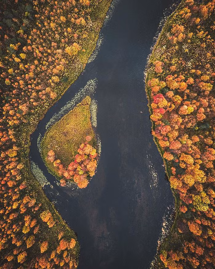Đảo ‘bốn mùa’ Phần Lan đẹp mê hồn nhìn từ trên cao ảnh 13 dao mua phan lan dep me hon nhin tu tren cao