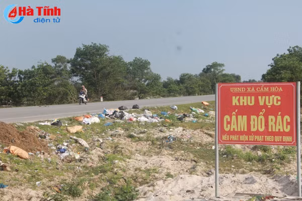 rac tan cong duong ve khu du lich thien cam