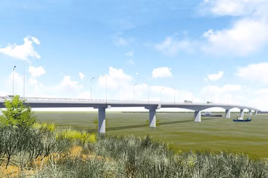 Điều chỉnh tên dự án cầu Cửa Hội nối 2 tỉnh Nghệ An - Hà Tĩnh