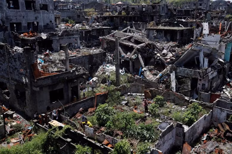 ket thuc cuoc chien o marawi nguoi dan philippines gan nhu tay trang khi tro ve nha