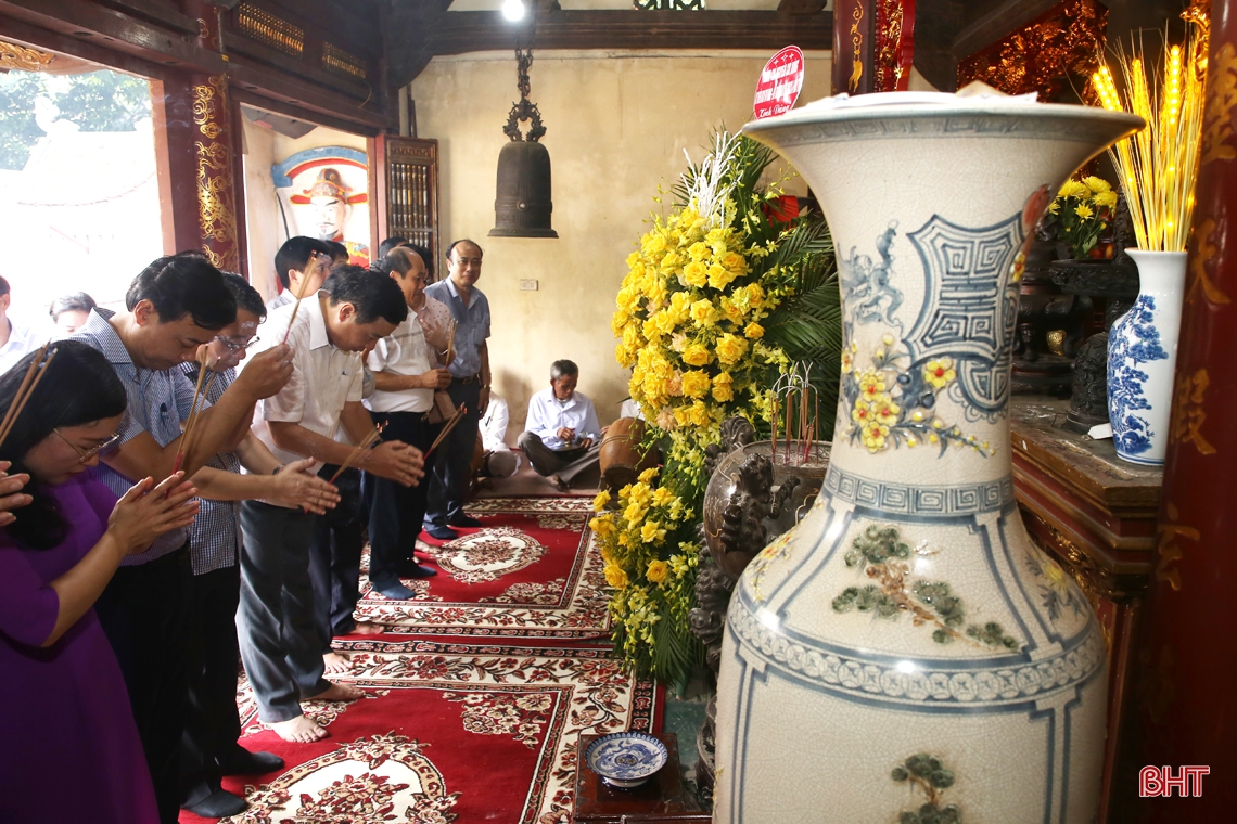 Trang nghiêm lễ tế Chiêu Trưng Đại vương Lê Khôi 