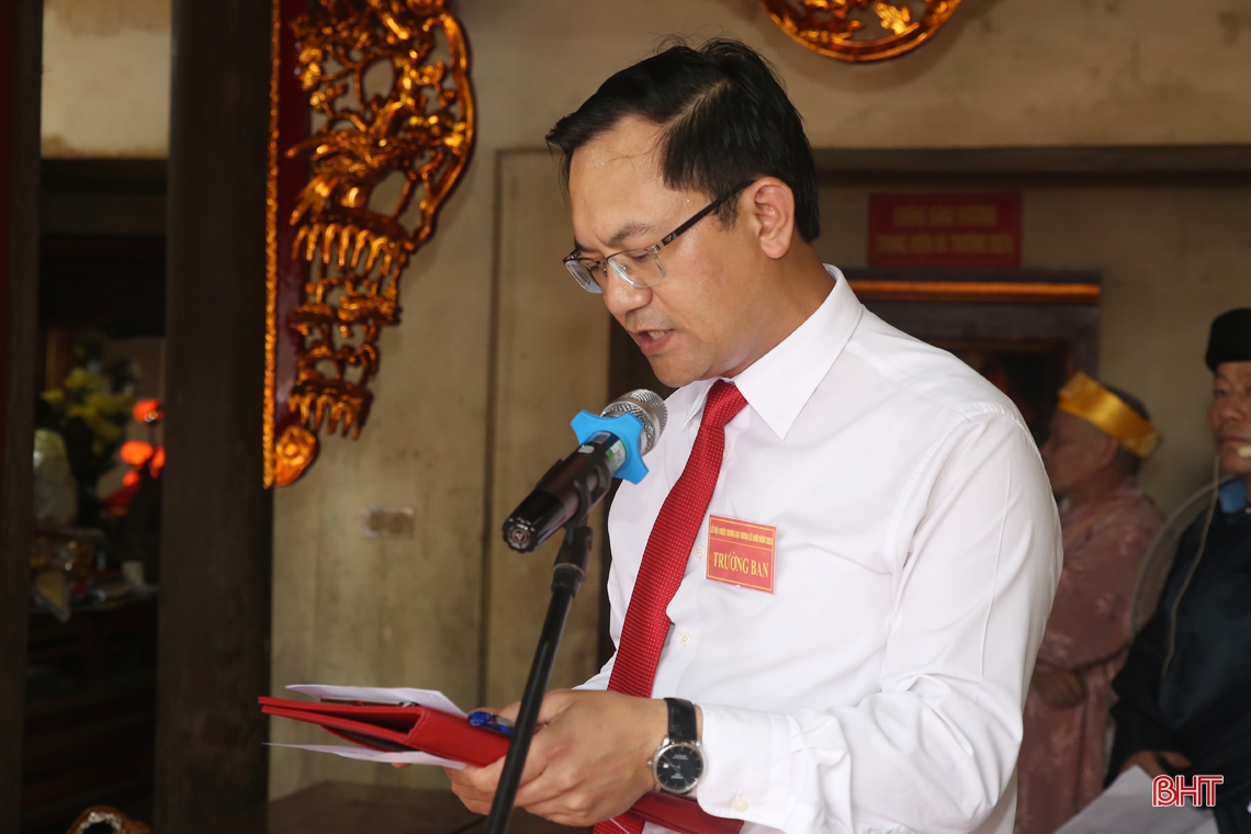 Trang nghiêm lễ tế Chiêu Trưng Đại vương Lê Khôi 