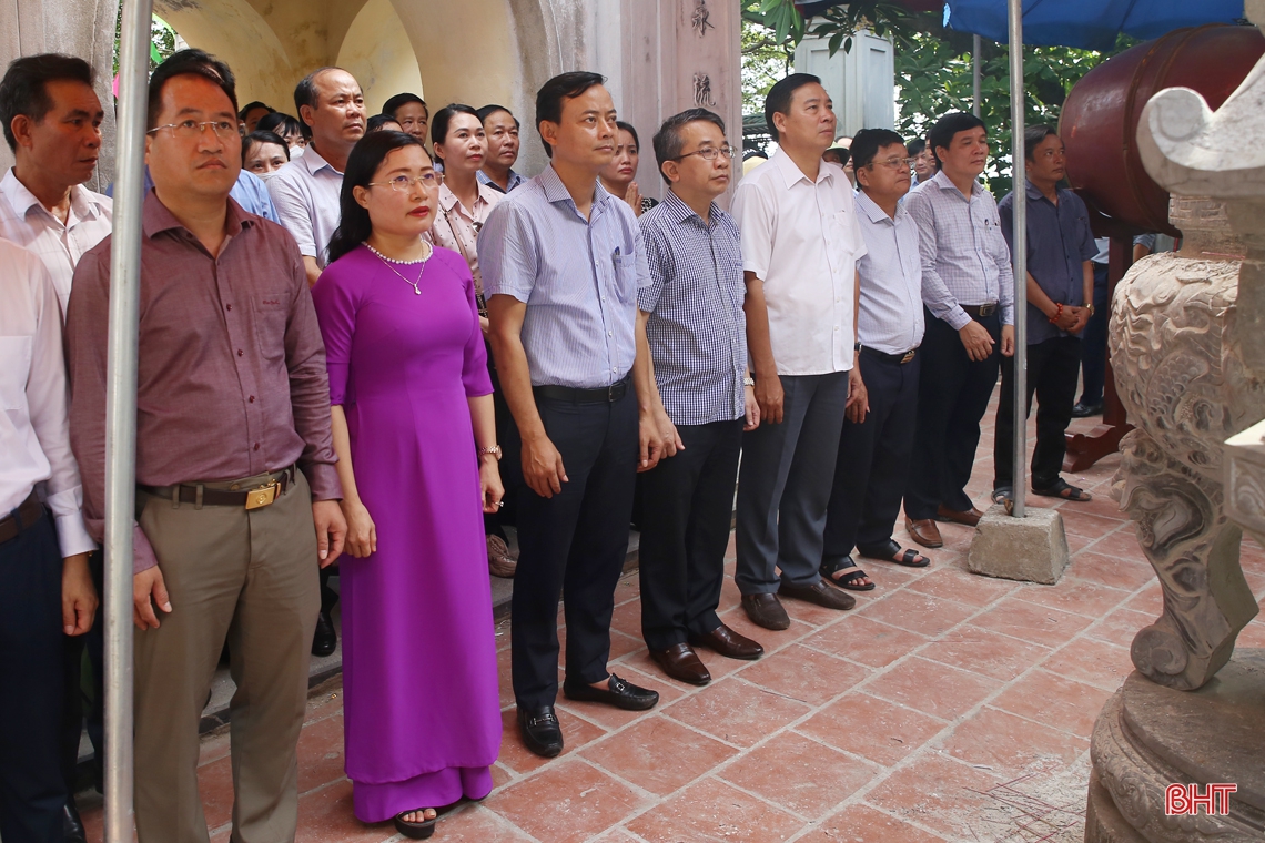 Trang nghiêm lễ tế Chiêu Trưng Đại vương Lê Khôi 