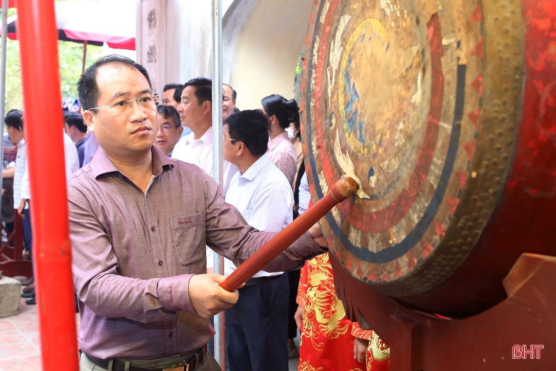 Trang nghiêm lễ tế Chiêu Trưng Đại vương Lê Khôi 