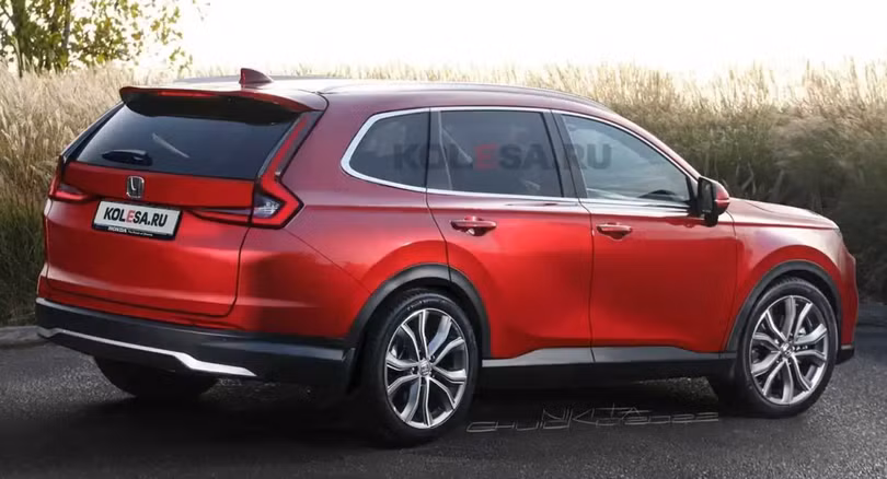 Đây có thể là Honda CR-V 2023, phong cách giống HR-V