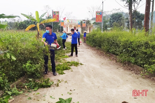 Tuổi trẻ Vũ Quang triển khai nhiều hoạt động thiết thực hưởng ứng Tháng thanh niên
