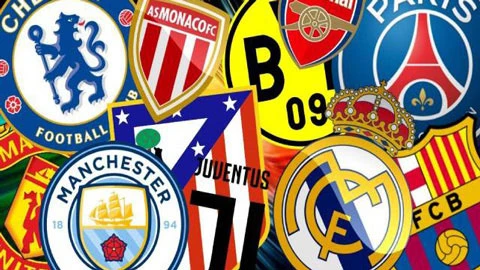 Chelsea chỉ đứng thứ 7 trong top các CLB giá trị nhất thế giới