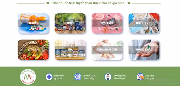 Nhà thuốc Ngọc Anh - chất lượng vàng trong từng sản phẩm