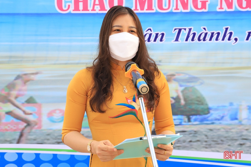 17 đội tranh tài Giải Bóng chuyền nữ huyện Nghi Xuân