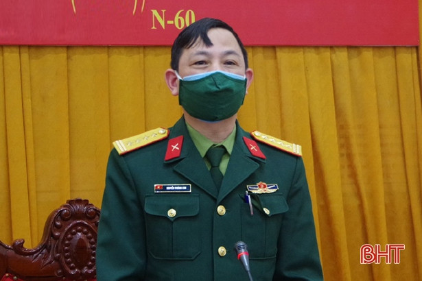 Bộ CHQS tỉnh Hà Tĩnh tổ chức luyện tập chuyển trạng thái sẵn sàng chiến đấu