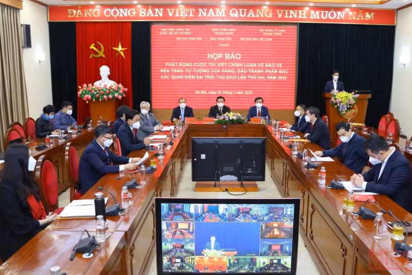 Phát động cuộc thi viết chính luận về bảo vệ nền tảng tư tưởng của Đảng