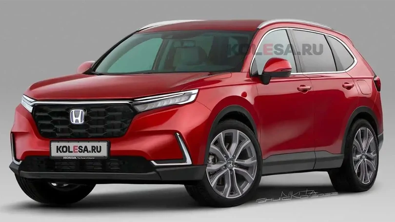 Đây có thể là Honda CR-V 2023, phong cách giống HR-V