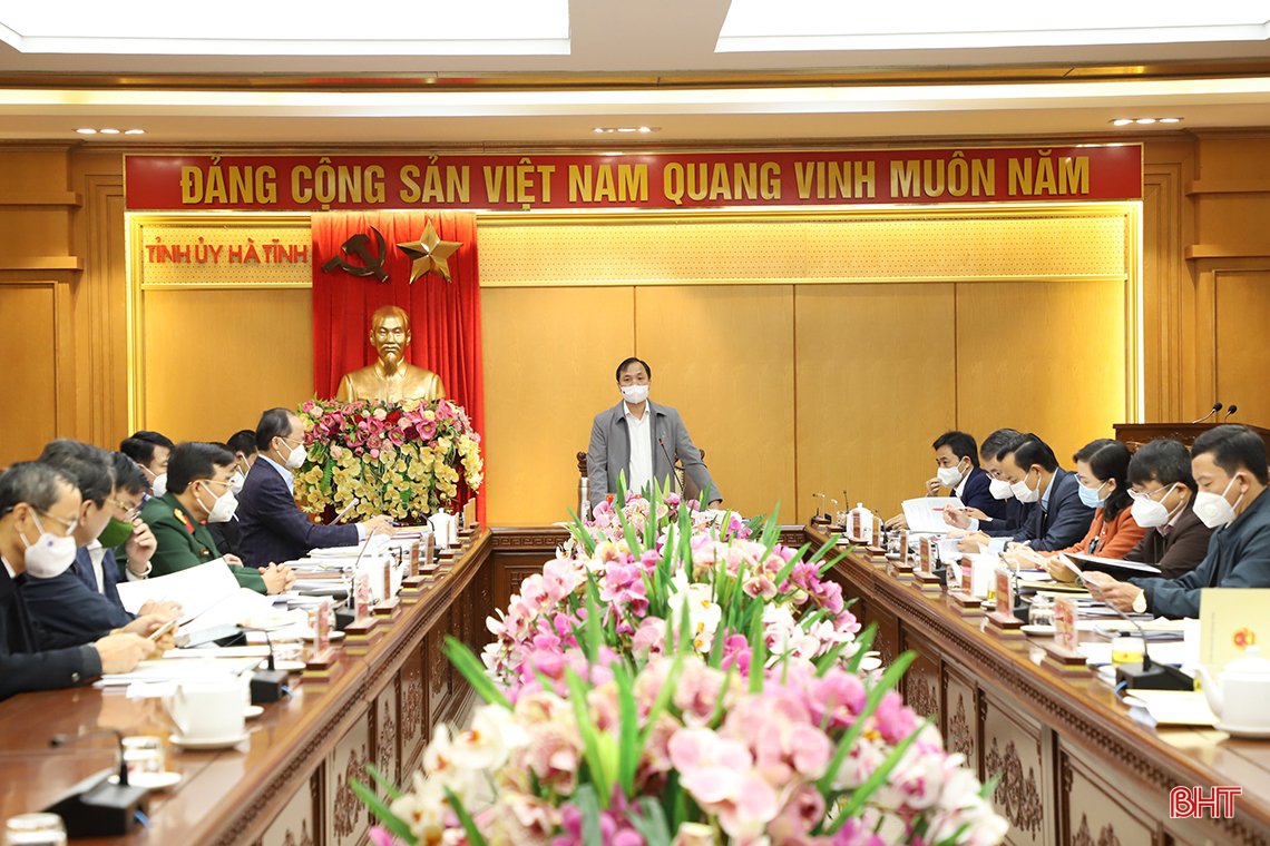 Tập trung hoàn thiện báo cáo KT-XH và các nội dung quan trọng trình Kỳ họp thứ 4, HĐND tỉnh khóa XVIII