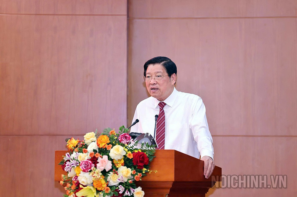 Trưởng ban Nội chính Trung ương Phan Đình Trạc. Ảnh: Noichinh.vn images736060-1-1.jpg
