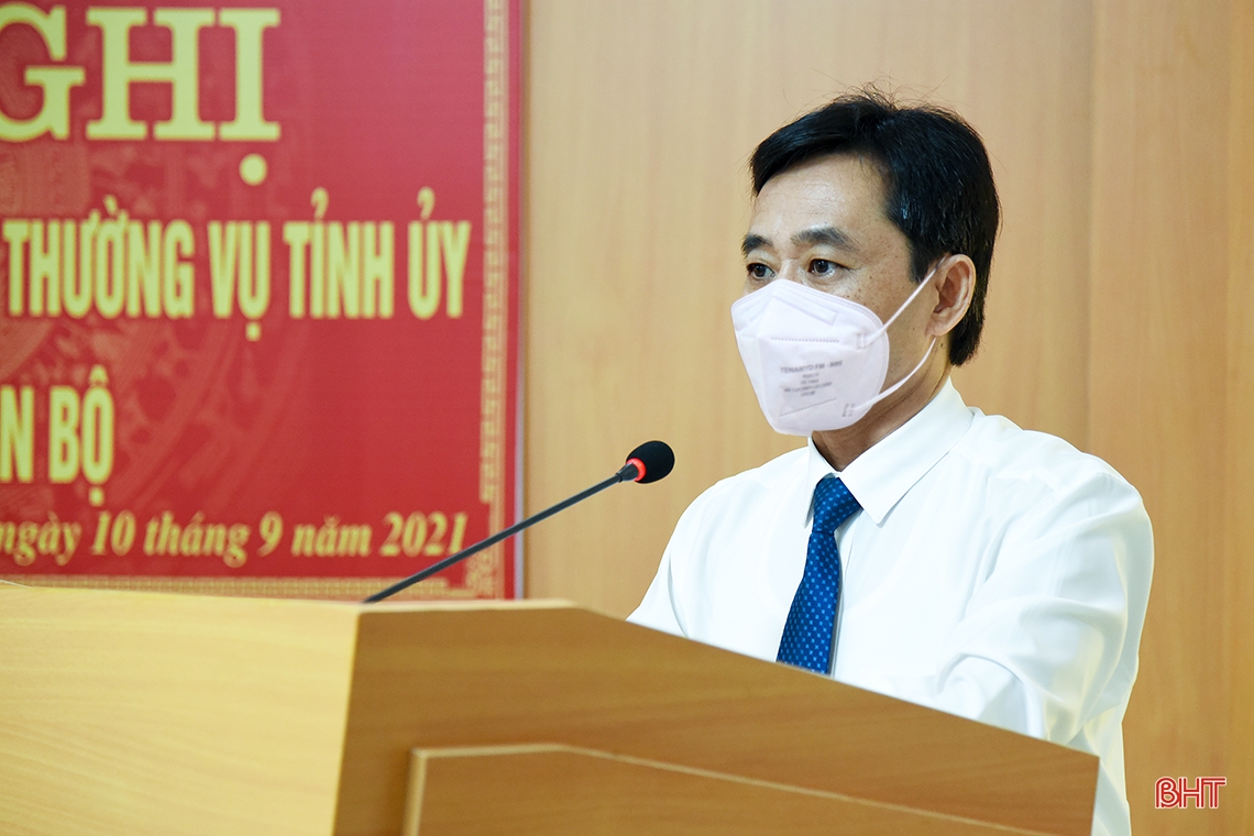 Giám đốc Sở TN&MT Hà Tĩnh giữ chức Bí thư Huyện ủy Kỳ Anh