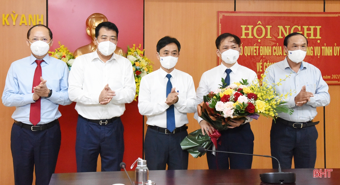 Giám đốc Sở TN&MT Hà Tĩnh giữ chức Bí thư Huyện ủy Kỳ Anh
