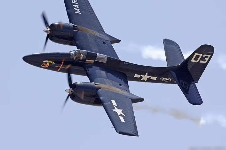 suc manh cua sieu pham may bay tiem kich grumman tigercat