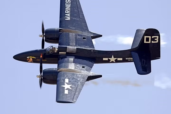 suc manh cua sieu pham may bay tiem kich grumman tigercat