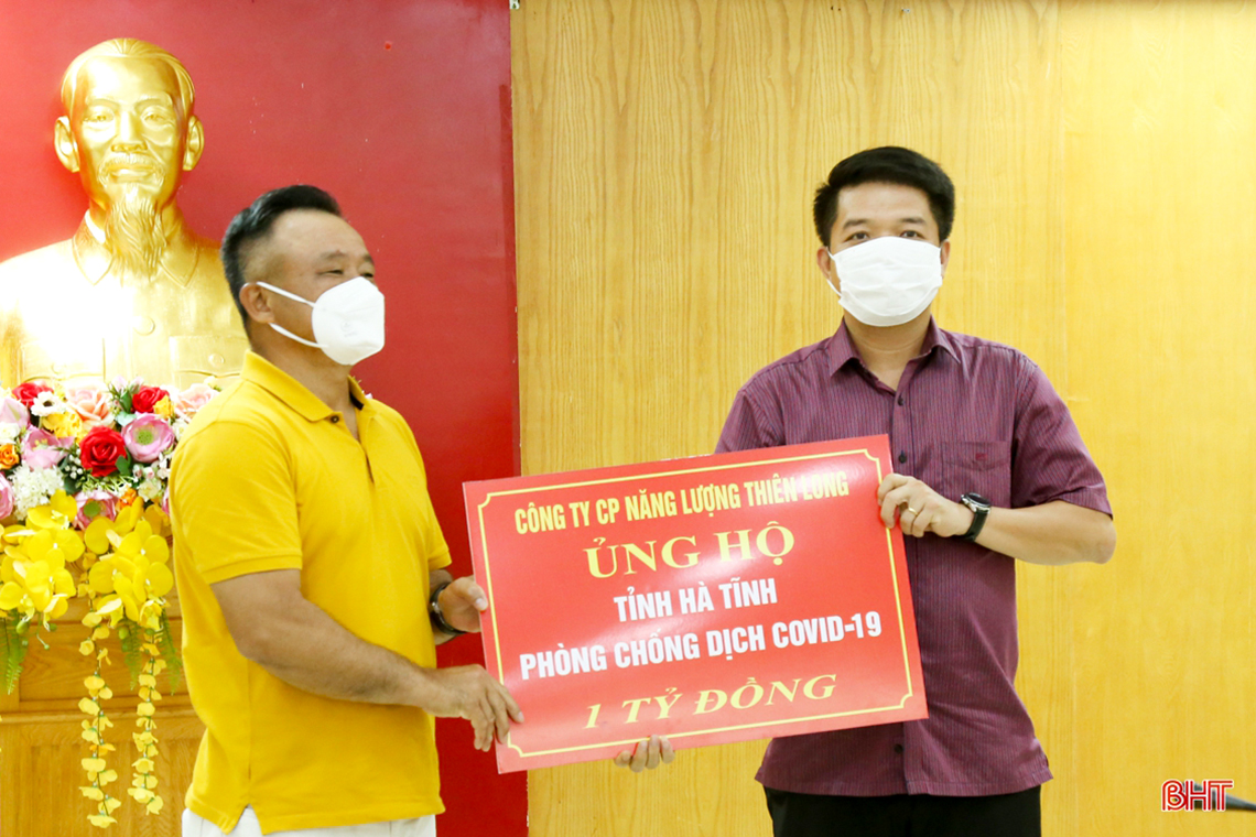Hà Tĩnh sẽ sử dụng đúng mục đích kinh phí mà doanh nghiệp hỗ trợ để phòng, chống dịch Covid-19