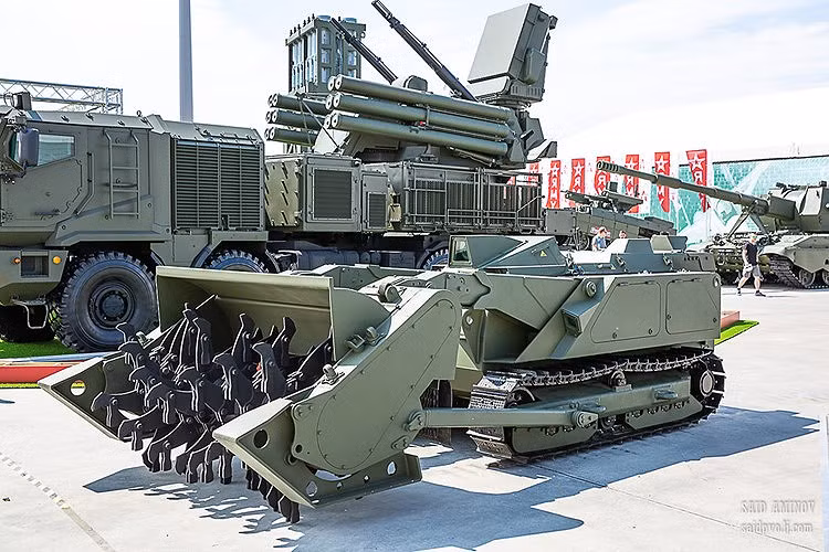 Dàn tên lửa phòng không Nga trưng bày tại Triển lãm Army 2019