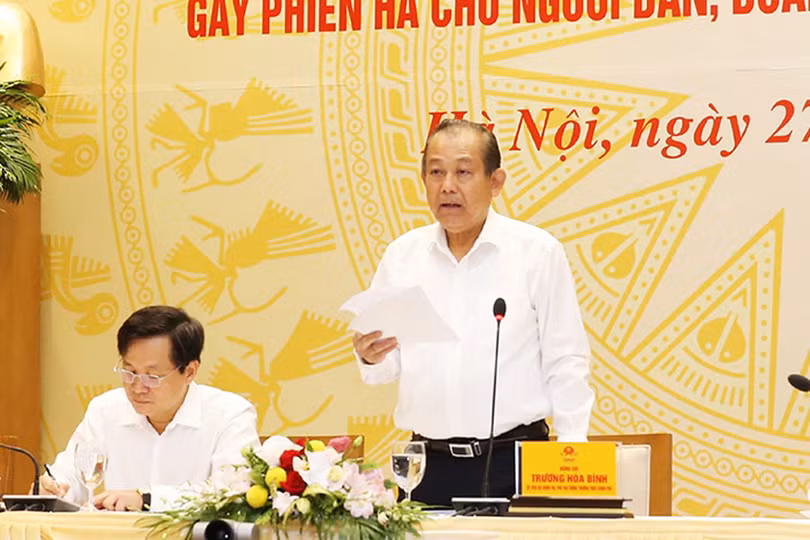 Vẫn còn tình trạng sách nhiễu, gây phiền hà đối với người dân và doanh nghiệp ở nhiều cấp, ngành