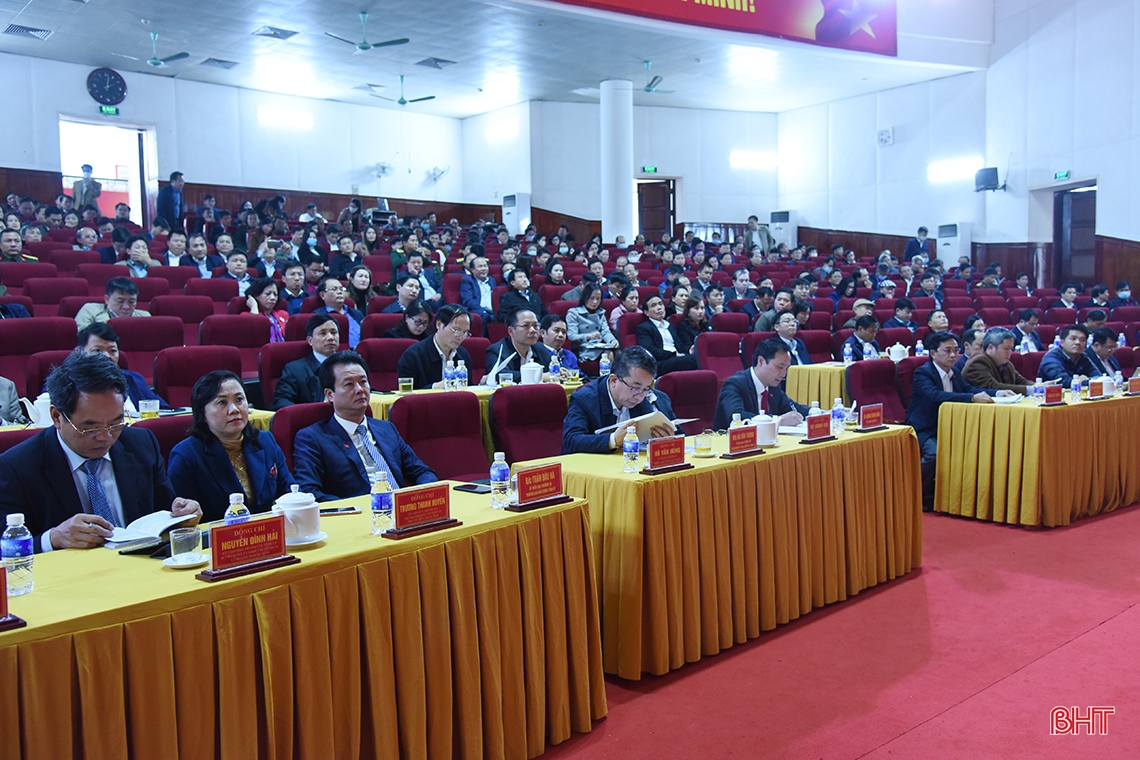 Chung sức, đồng lòng đưa Nghị quyết Đại hội Đảng bộ tỉnh Hà Tĩnh lần thứ XIX đi vào cuộc sống