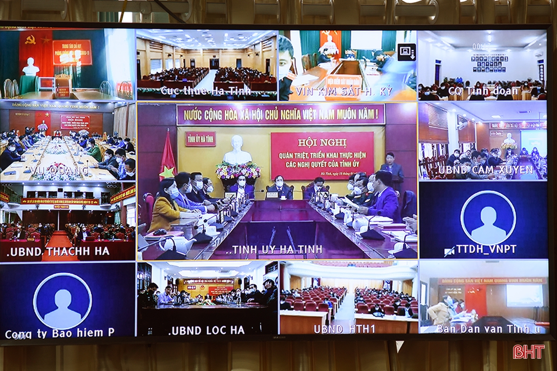 Xây dựng chương trình, kế hoạch thực hiện các nghị quyết của Tỉnh ủy Hà Tĩnh cụ thể, sát thực tiễn